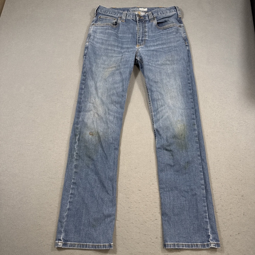 Carhartt  102804 H39 RELAXED Flex  Mens Jeans 32x32workwear - Picture 4 of 12
